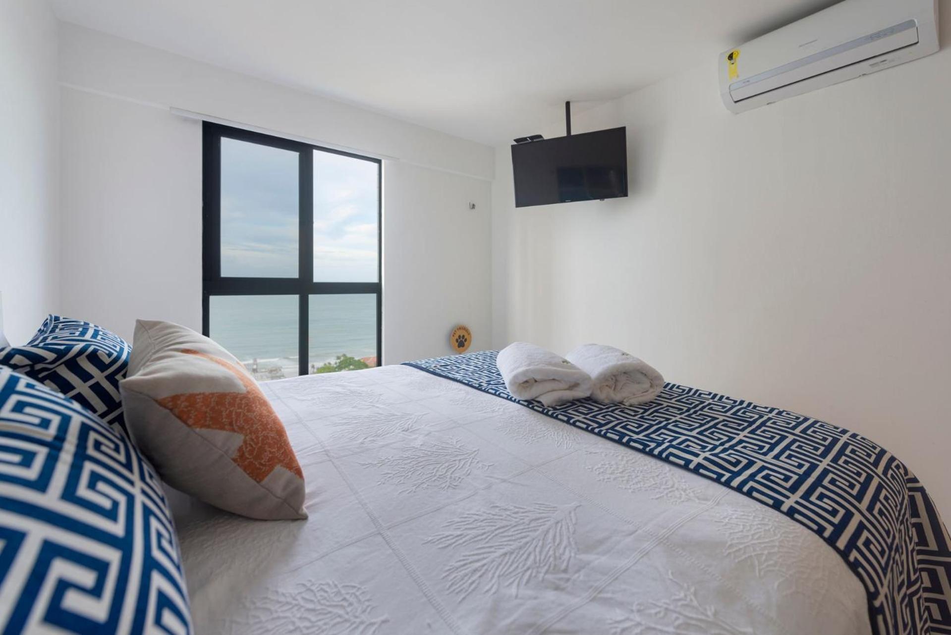 Vista Mar Da Praia De Pontanegra 2 Quartos Wifi 55 Mb Capacidade Para Ate 6 Pessoas E Pet Friendly ナタール エクステリア 写真