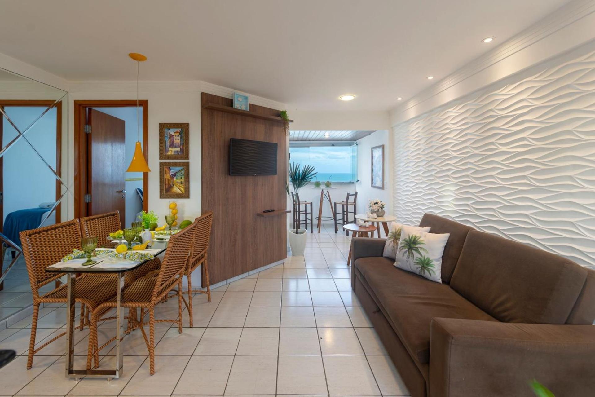Vista Mar Da Praia De Pontanegra 2 Quartos Wifi 55 Mb Capacidade Para Ate 6 Pessoas E Pet Friendly ナタール エクステリア 写真