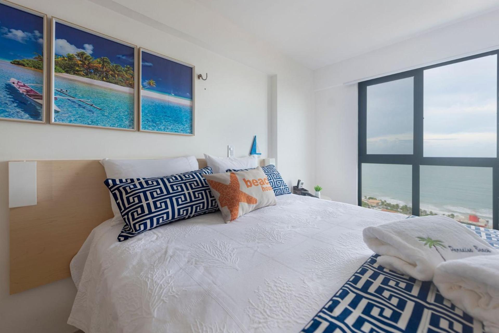 Vista Mar Da Praia De Pontanegra 2 Quartos Wifi 55 Mb Capacidade Para Ate 6 Pessoas E Pet Friendly ナタール エクステリア 写真